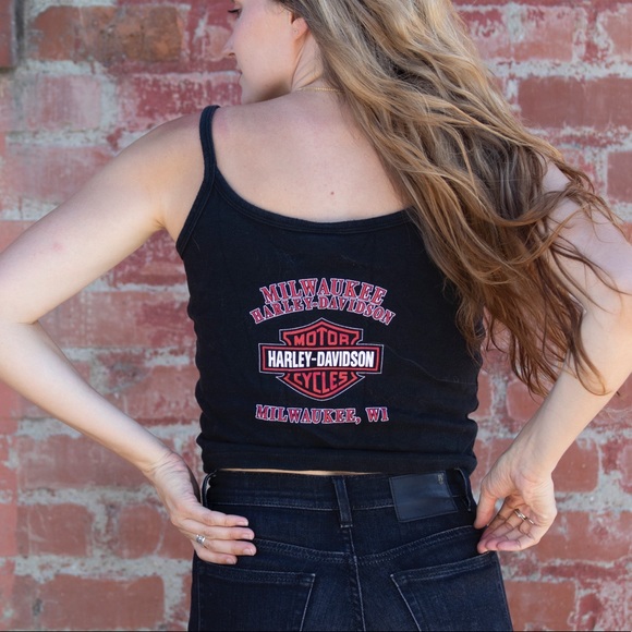 HARLEY DAVIDSON VINTAGE TANK - Picture 2 of 5